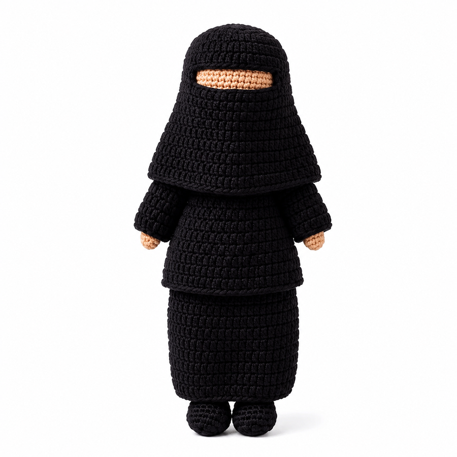 Girl Niqab + Khimar Doll