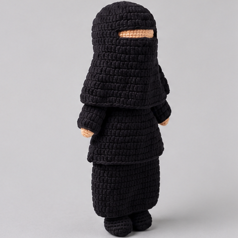 Girl Niqab + Khimar Doll